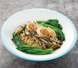 黑松露野菌虾球焖竹升面